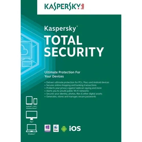 Kaspersky Total Security 1 year / 1 Device